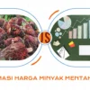 Harga Minyak Mentah Kelapa Sawit Merangkak Naik