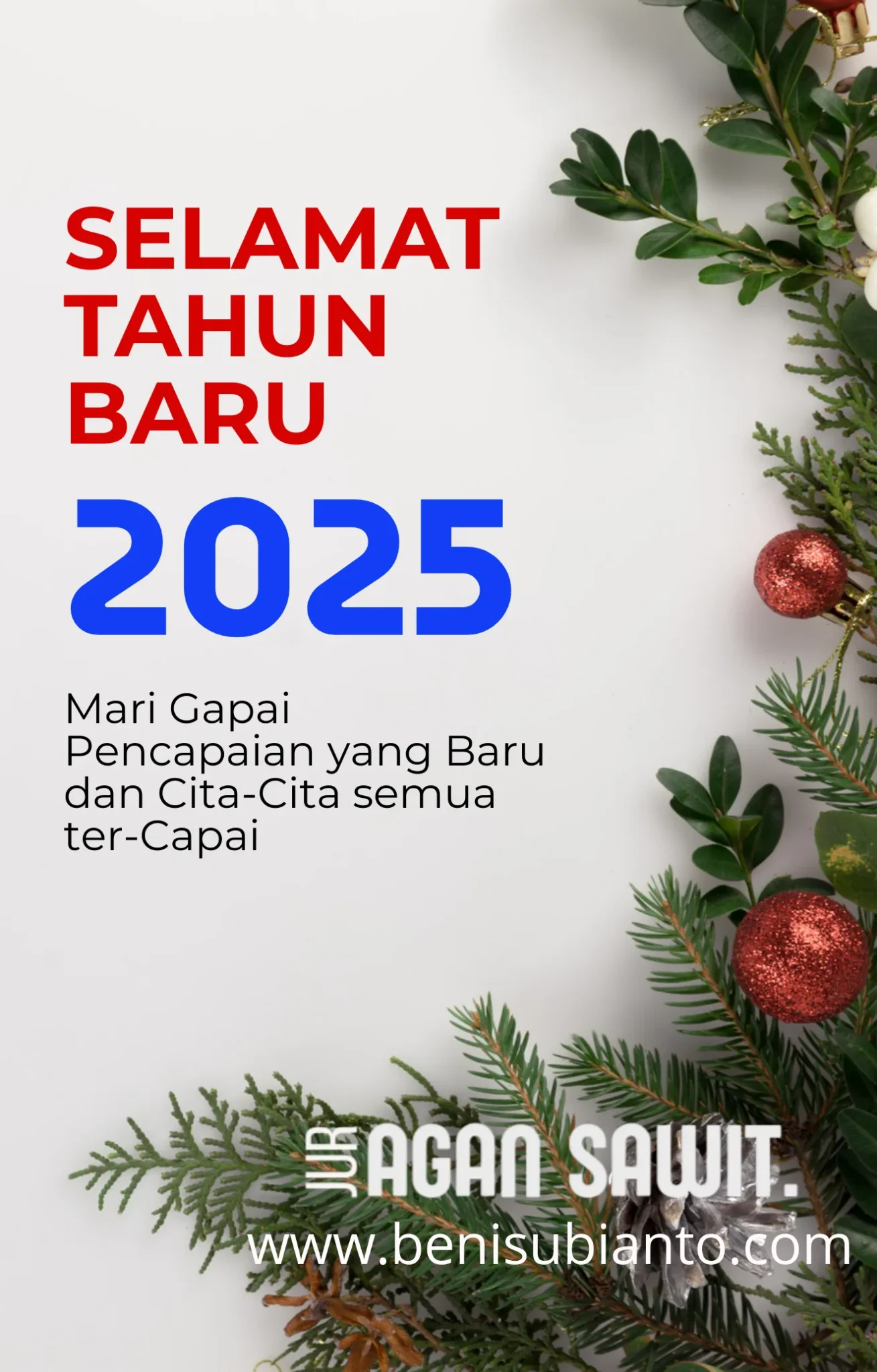 Selamat Tahun Baru 2025: Pencapaian Baru