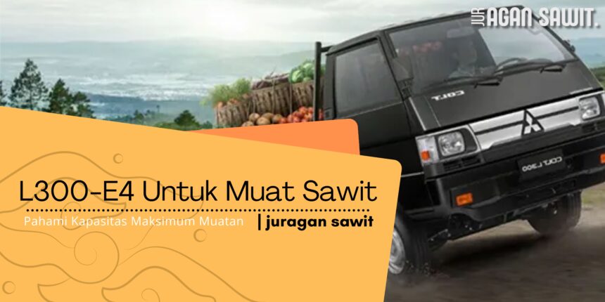 Memahami Kapasitas Muatan Sawit Pada Pickup L300 Euro 4