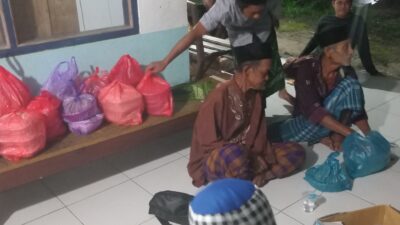 Syukuran Khataman Al-Qur’An Di Rt.04 Parang Batang Dengan Do’A Dan Makan Bersama